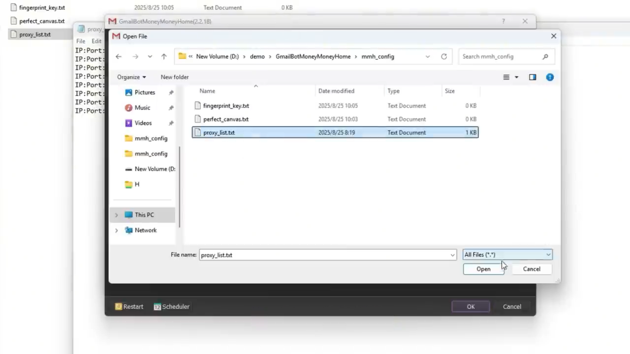 动态代理 proxy_list 文件配置