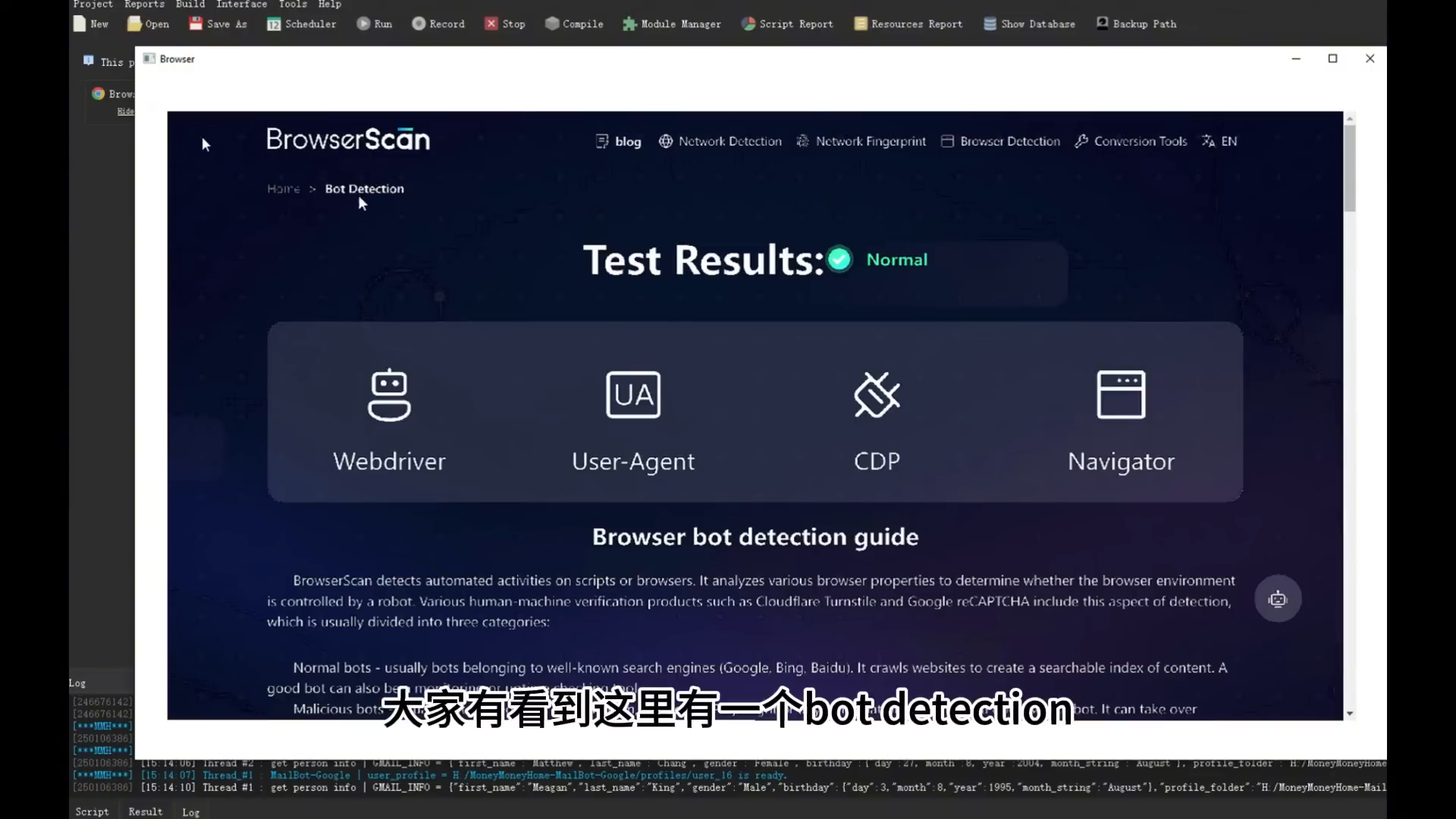 IP 验证 + Bot Detection