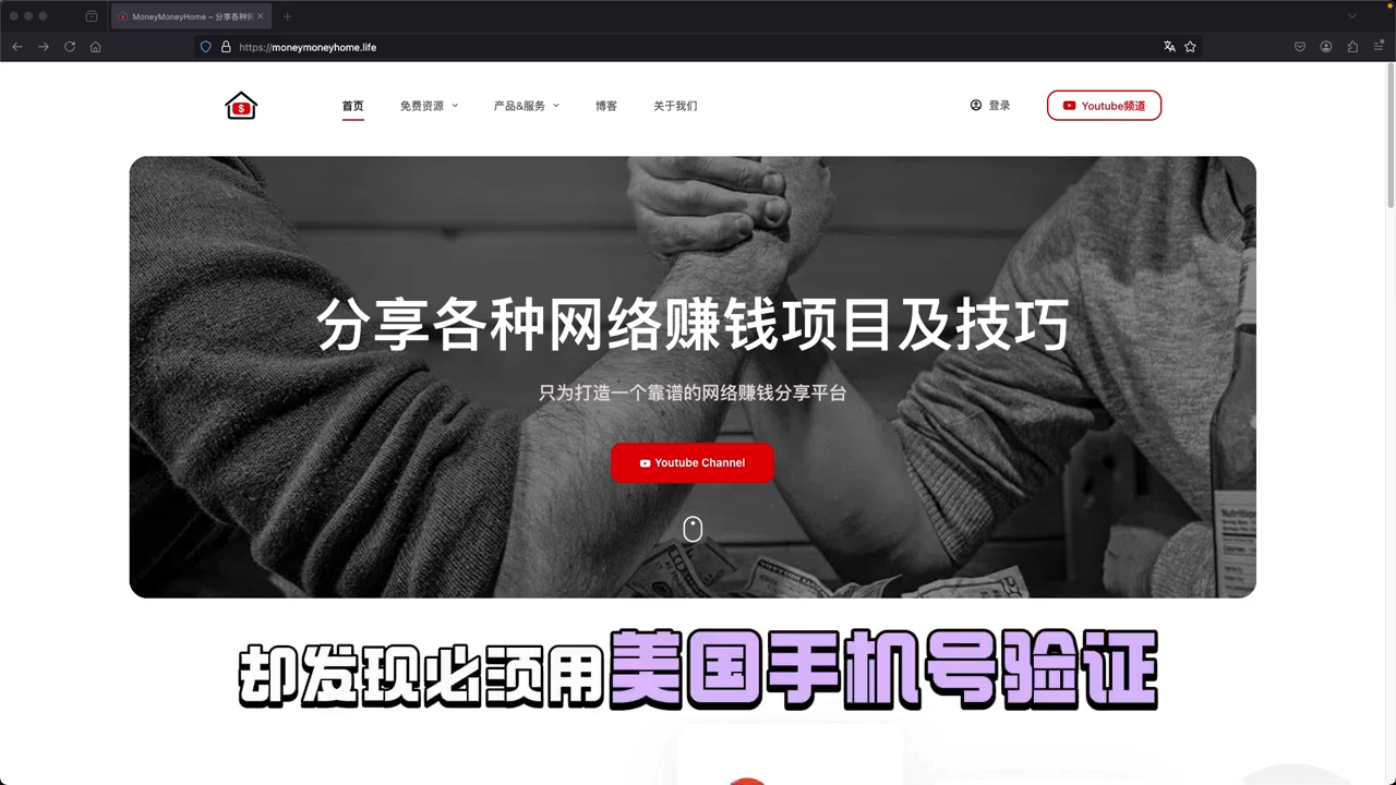 接码平台 + GV 号码验证