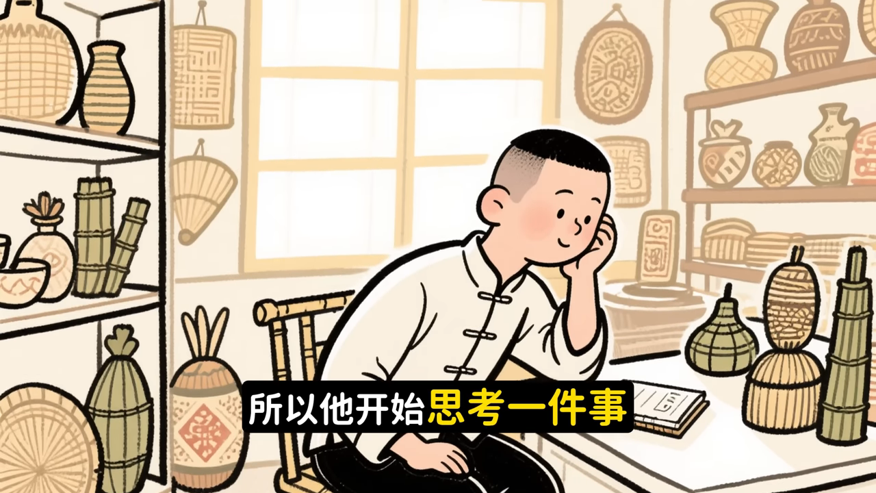 True：民俗文化用品店老板真实案例开场