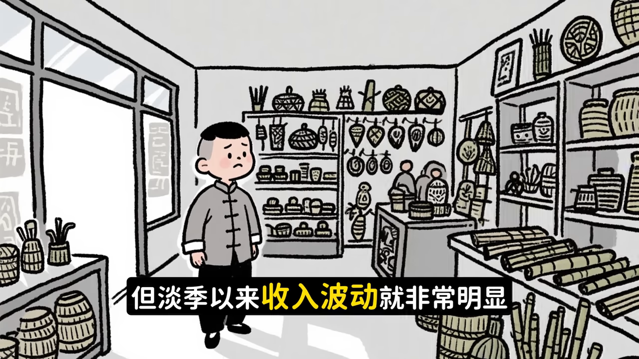 传统零售：旺季还行、淡季波动大